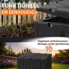 GARANTIA ECO-KING compostbak 600 L zwart Productafbeelding-voorbeeld 5