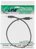 InLine USB 2.0 Kabel, A an B, schwarz, 5m, 5 m, USB A, USB Produktbild-Vorschau 4
