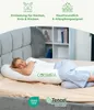 Seitenschläferkissen 145cm rund mit abnehmbaren Lyocell Produktbild-Vorschau 2