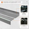 Treppenkantenprofil Fluoreszierend 40x40 mm, Treppenprofil Produktbild-Vorschau 2