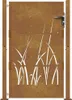 vidaXL Záhradná brána 100x125 cm Corten oceľový trávový Náhľad obrázku produktu 4