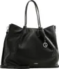 L.CREDI sac shopper sac à épaule Ebony Shopper Black noir Voir les images du produit 2