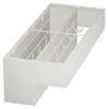 DanDiBo Wandgarderobe met opbergruimte, 60 cm, metaal, wit, Productafbeelding-voorbeeld 8