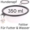 Hundenapf Fressnapf Wassernapf Hunde Katze Napf faltbar Produktbild-Vorschau 5
