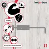 KOTARBAU® Chiavistello per Porta Acciaio Zincato e Anteprima dell’immagine prodotto 6