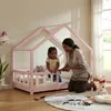 Kinderbett ’Treviolo‘ in Haus-Optik mit Rausfallschutz Produktbild-Vorschau 6
