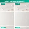 Avalo Kleiderständer auf Rollen Weiß - Metall - 100x40x156 Produktbild-Vorschau 6