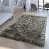TT Home Wohnzimmer Hochflor Teppich Kunstfell Design Produktbild-Vorschau 2