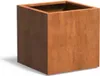 Adezz Pflanzgefäß Carrez Standard Quadrat aus Corten-Stahl Produktbild-Vorschau 2