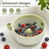 Beerenwaschschale aus Keramik, Obstschale mit Produktbild-Vorschau 2