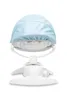 A baby swing with a blue canopy is shown against a white background. Produktbild-Vorschau