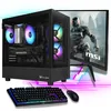 Gaming Komplett PC Set - AMD Ryzen 7 5700X - GeForce RTX Produktbild-Vorschau 1