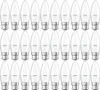 30 x Osram LED Base Classic B bougies 5,7W = 40W B22d mat Voir les images du produit 1