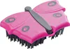 Kleiderbürste Pink mit V-förmigen Borsten, elektrostatisch, Produktbild-Vorschau 3