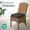 Beautissu Set di 4 cuscini da pavimento Mila, 40x40 cm, Anteprima dell’immagine prodotto 2