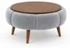 Hanah Home, Hochwertiger Nesting Tisch (3 Teile) Sapphire Produktbild-Vorschau 2