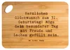 Mr. & Mrs. Panda Schneidebrett Spruch 31. Geburtstag - Produktbild-Vorschau 1