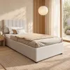 Letto imbottito 90x200 cm, letto per bambini/ragazzi con Anteprima dell’immagine prodotto 4