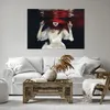 Bild auf Leinwand - Leinwandbild - Einteilig - Mädchen Rot Produktbild-Vorschau 6