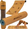 Enero Fit Kork Yogamatte 183x61x0,4 cm – rutschfest, Produktbild-Vorschau 5