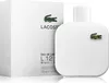 A white perfume bottle and its packaging are displayed against a white background. Produktbild-Vorschau