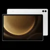 A white Samsung tablet is shown from the front and back against a black background. Náhľad obrázku produktu