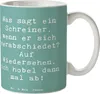 Mr. & Mrs. Panda Becher Spruch Schreiner Abschied - Produktbild-Vorschau 1