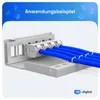 hb-digital Patchpanel 6 Port mit 6 x Keystone Module Cat 8 Produktbild-Vorschau 10
