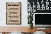 Holzschild Spruch 20x30cm toilet rules if you lift it up Produktbild-Vorschau 5