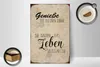 Holzschild Spruch 20x30cm genieße kleine Dinge Leben Produktbild-Vorschau 3