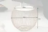 riess-ambiente Table basse ronde STORAGE 40 cm, dorée et Voir les images du produit 9