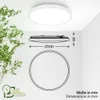 Kaida Deckenleuchte Ø33 cm - 12,7W, 2900lm, LED, mit EEKA Produktbild-Vorschau 7