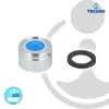 tecuro DESIGN Mischdüse-Strahlregler-Luftsprudler Ø 21 mm - Produktbild-Vorschau 3