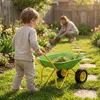 Relaxdays kruiwagen voor kinderen, met antisliphandgrepen, Productafbeelding-voorbeeld 2