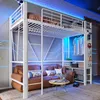MODFU Lit Mezzanine 90x200 cm – Avec Bureau et 4 Tiroirs – Voir les images du produit 1