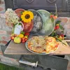 6tlg Set Perfetto Pizzateller Ø31,5cm Rot Gelb Porzellan Produktbild-Vorschau 5