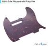 Gitarové snímače, 3Ply gitarový pickguard single coil Náhľad obrázku produktu 2