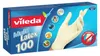 Gants jetables Vileda Multi Latex 100, beige, 100 pièces Voir les images du produit 1