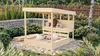 Sandkasten MAX mit Dach und Matschküche Holzsandkasten Produktbild-Vorschau 1