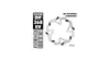Galfer Golf Bremsscheibe DF368 Rotor Bremsscheiben Starr Produktbild-Vorschau 2