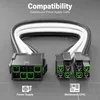 deleyCON 4+4-Pin EPS CPU Prozessor Strom Kabel Intern 30 cm Produktbild-Vorschau 6