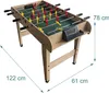 Stôl na stolný futbal Relaxdays, VxŠxH: 78 x 122 x 61 cm, Náhľad obrázku produktu 4