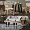 A collage of images showing furniture legs and tables in different settings. Náhľad obrázku produktu