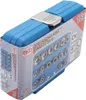 A blue plastic case containing a set of socket wrenches, displayed on a light gray background. Náhled obrázku produktu