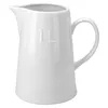 Milchkanne 1 L Porzellan weiß 19 x 9,5cm Getränke servieren Produktbild-Vorschau 2
