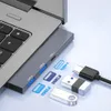 H80 USB-Hub 3-Port 3.0/2.0 + USB-C Splitter – 3in1 Produktbild-Vorschau 4
