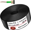 10m kabel podziemny kabel zasilający NYY-J 1x10 mm² kabel Podgląd zdjęcia produktu 1