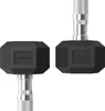 Tunturi Platinum Set Manubri Hexagonali - Gomma - 2x 2,5kg Anteprima dell’immagine prodotto 3