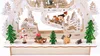 BRUBAKER 3D LED Lichterbogen Schwibbogen - Winterlandschaft Produktbild-Vorschau 3