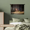 MuchoWow® Wandteppich Wandbehang Schottisches Hochlandrind Produktbild-Vorschau 4